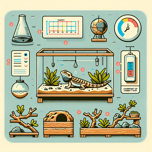 Creating a Miniature Jurassic Park Innovative Bearded Dragon Tank
