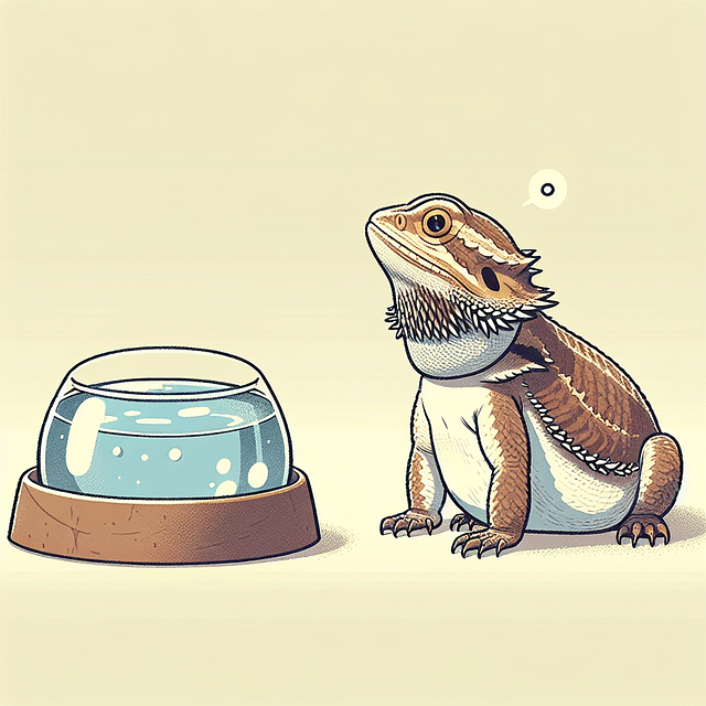 Diving into Dragon Hydration A Guide to Water and Your Bearded Dragon