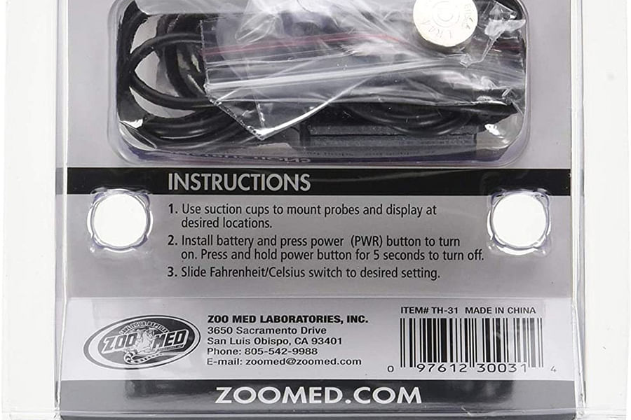 reptile tank thermometer hygrometer