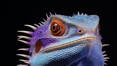A Dash of Color: The Unique Characteristics of the Blue Bearded Dragon