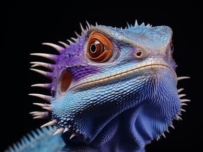 A Dash of Color: The Unique Characteristics of the Blue Bearded Dragon