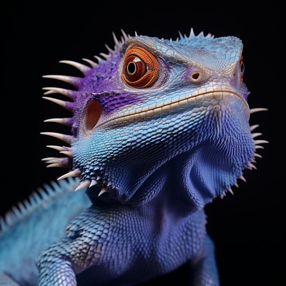 A Dash of Color: The Unique Characteristics of the Blue Bearded Dragon