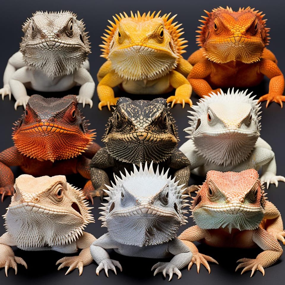 Behind the Colors: Understanding the Traits of Red, White, and Black Bearded Dragons