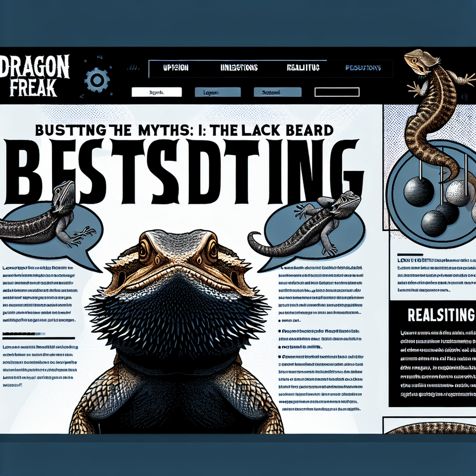 Busting the Myths: Understanding the Black Bearded Dragon