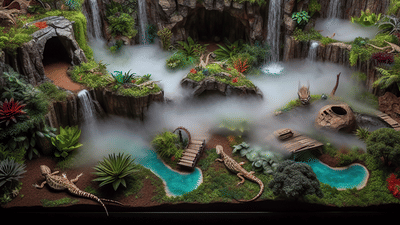 Creating a Miniature Jurassic Park: Innovative Bearded Dragon Tank Setup Ideas