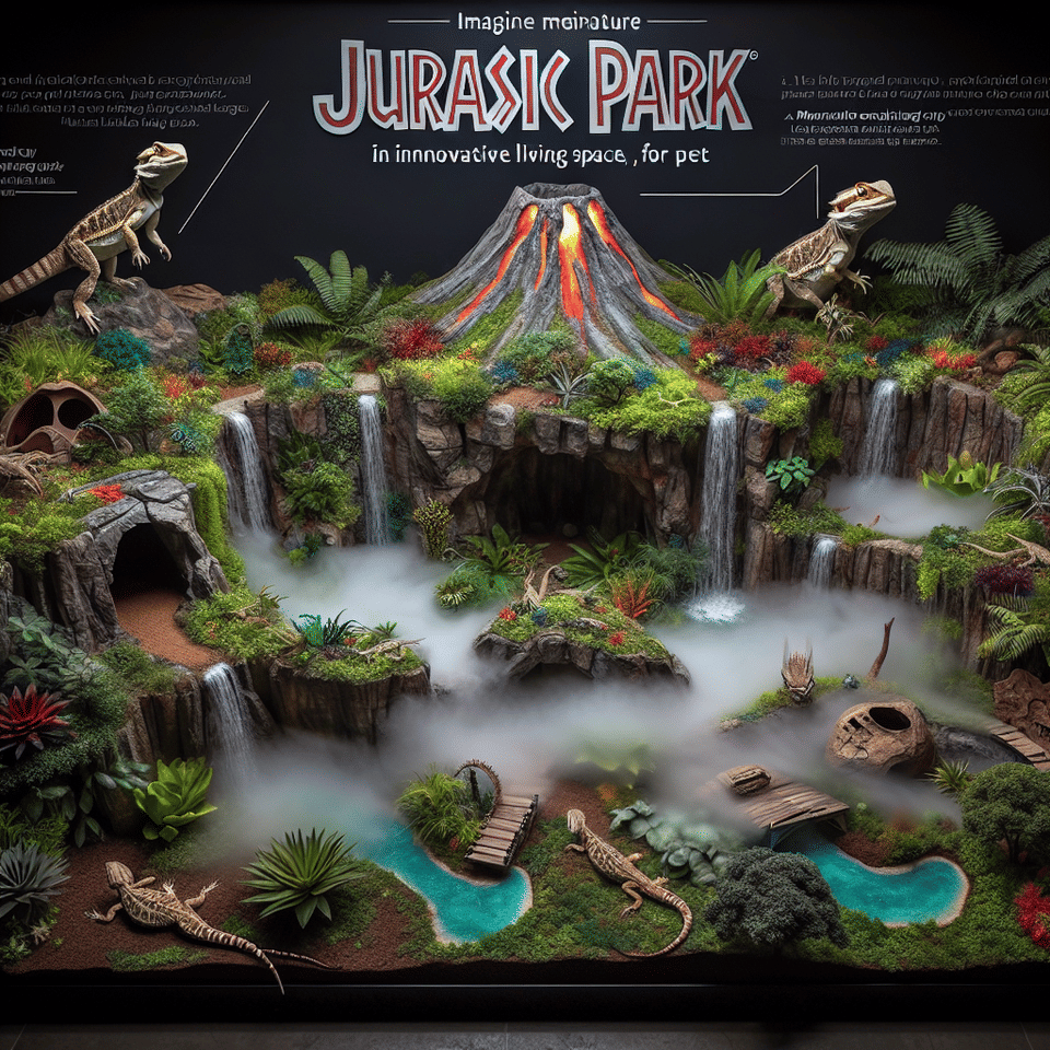 Creating a Miniature Jurassic Park: Innovative Bearded Dragon Tank Setup Ideas