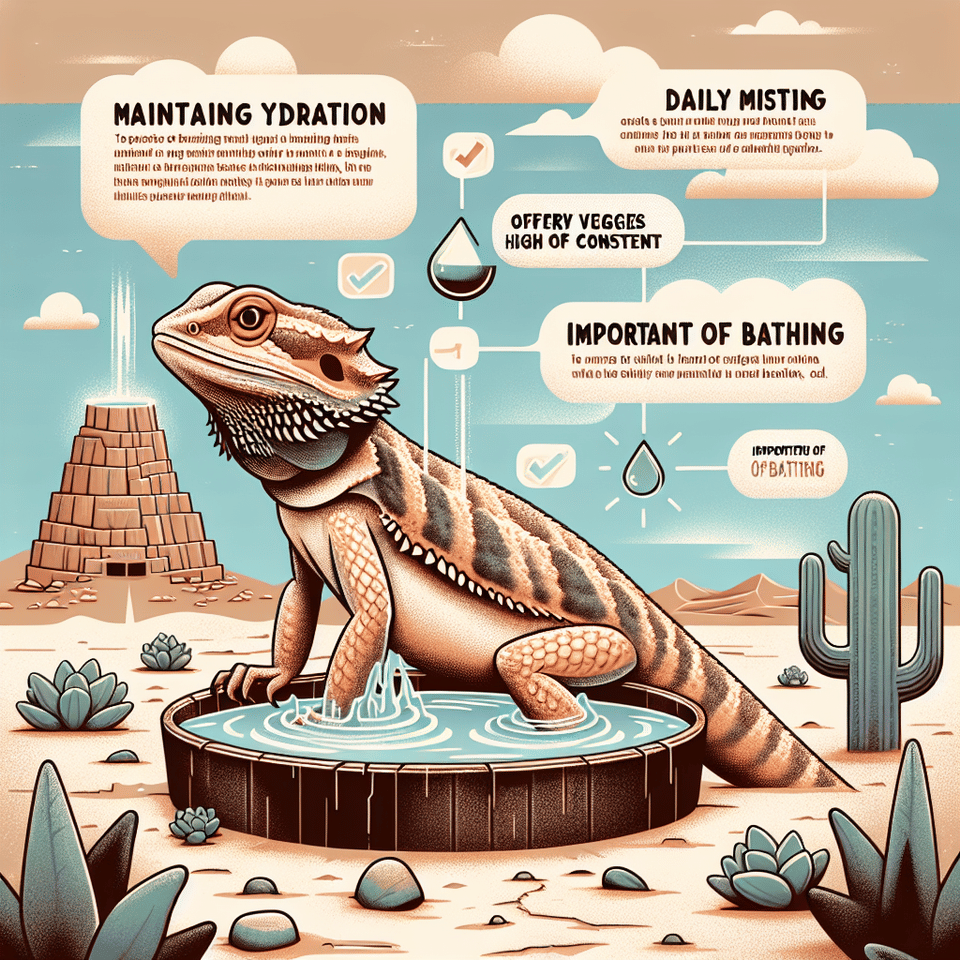 Diving into Dragon Hydration: A Guide to Water and Your Bearded Dragon