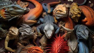 Exploring the World of Bearded Dragons: From Red to Black to Blue