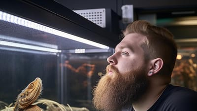 Facing Fears: Why is My Bearded Dragon Black and Not Eating?