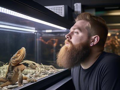 Facing Fears: Why is My Bearded Dragon Black and Not Eating?