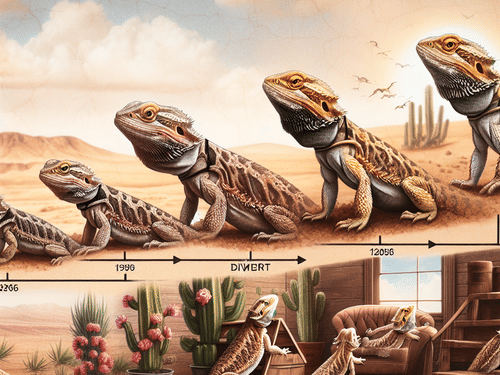 From Desert Dwellers to Domestic Pets: The Evolution of Bearded Dragons