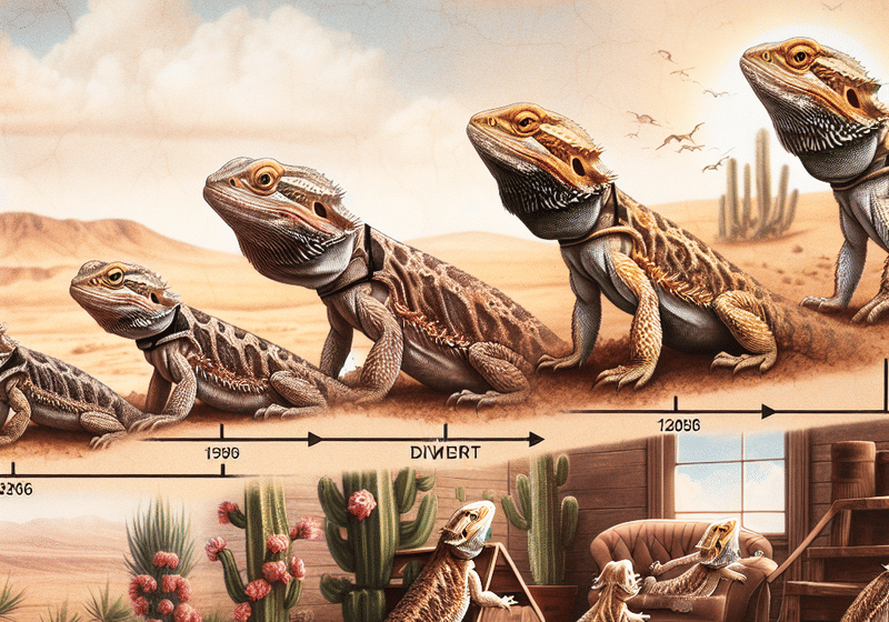 From Desert Dwellers to Domestic Pets: The Evolution of Bearded Dragons