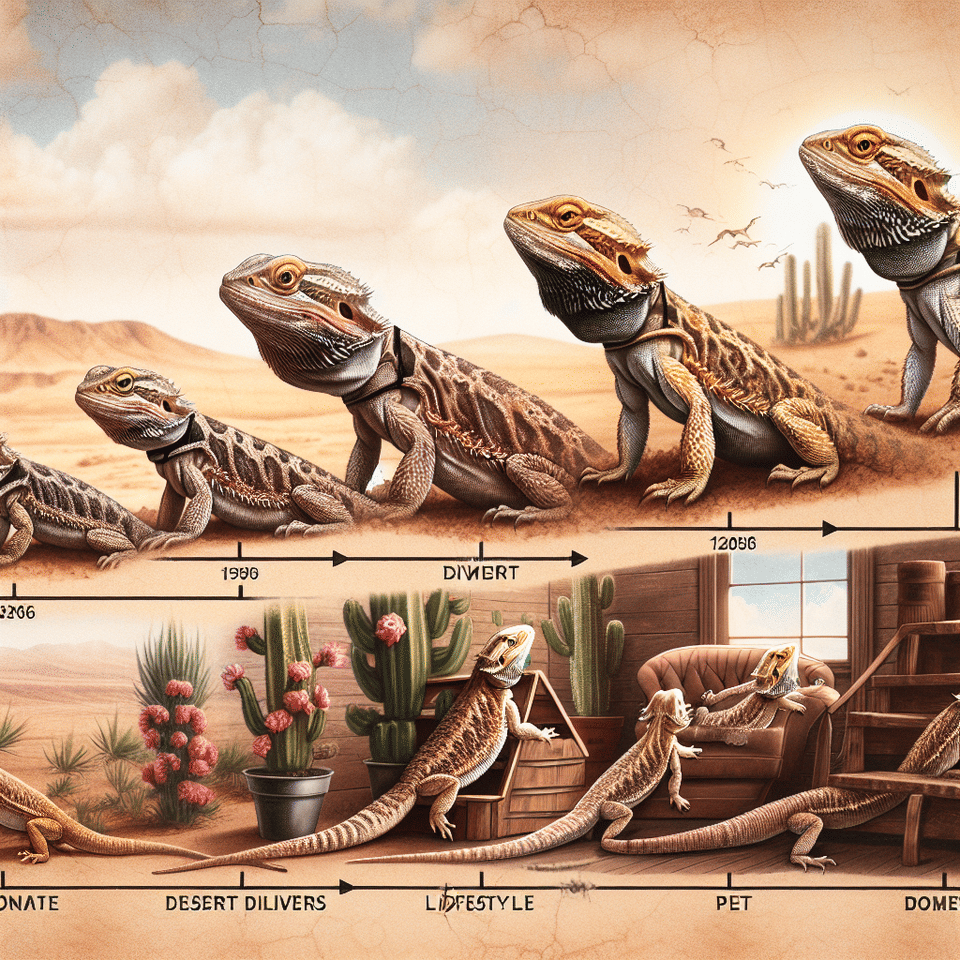 From Desert Dwellers to Domestic Pets: The Evolution of Bearded Dragons