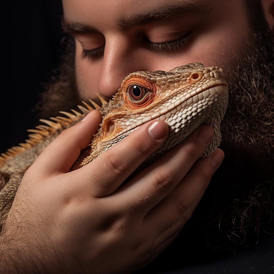 Unveiling the Cute Side of Bearded Dragons: How They Show Affection