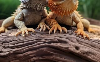 Can bearded dragons cohabitate in the same enclosure?
