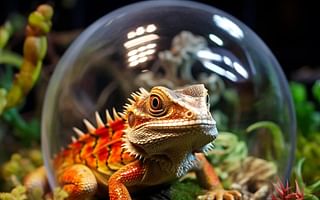 What are the signs of a healthy bearded dragon?